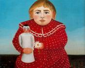 亨利 卢梭 : The girl with a doll